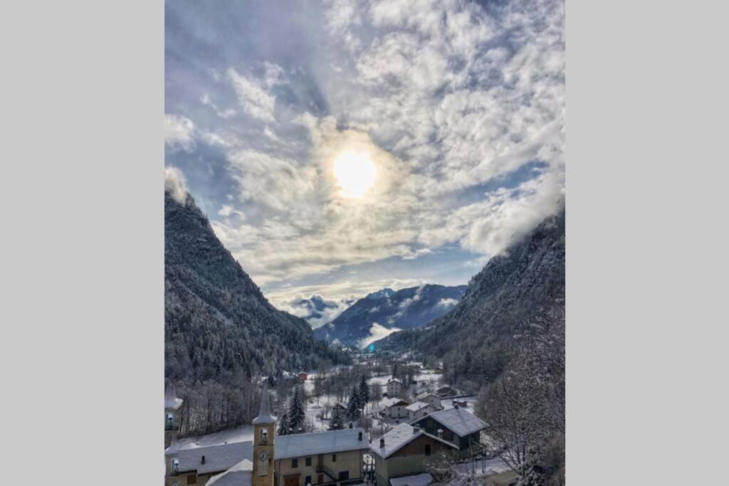 Monolocale Rustico Di Montagna Antey-Saint-André Exterior foto
